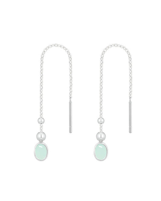 Veil Silver Earrings