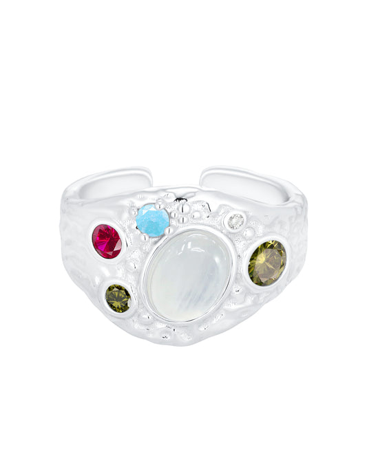 Bubbina Silver Ring