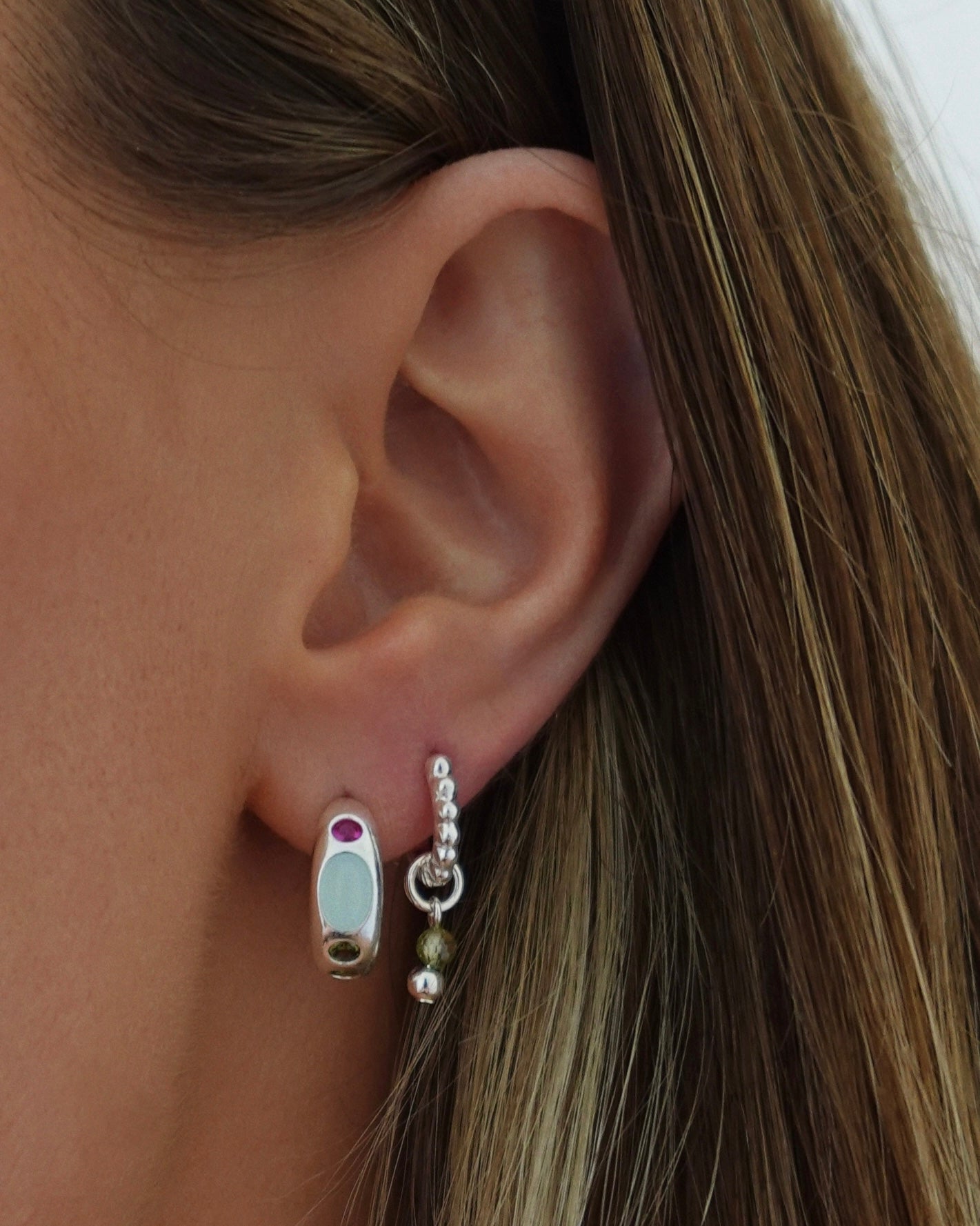 Shirley Silver Earrings