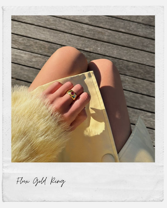 Flux Gold Ring