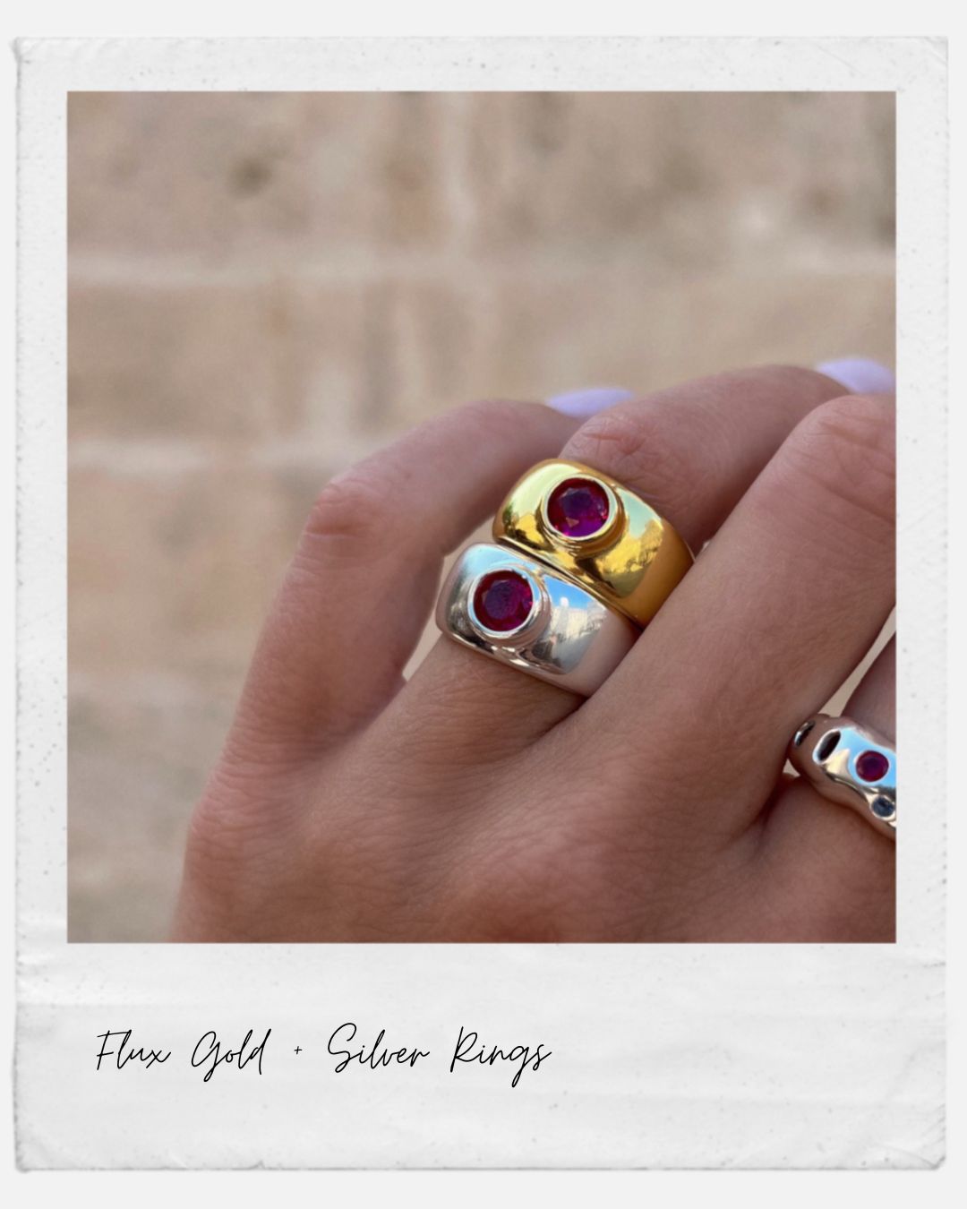 Flux Gold Ring
