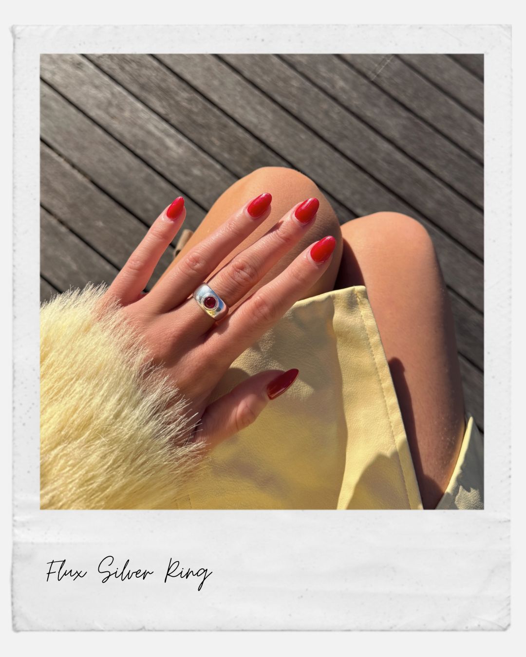 Flux Silver Ring