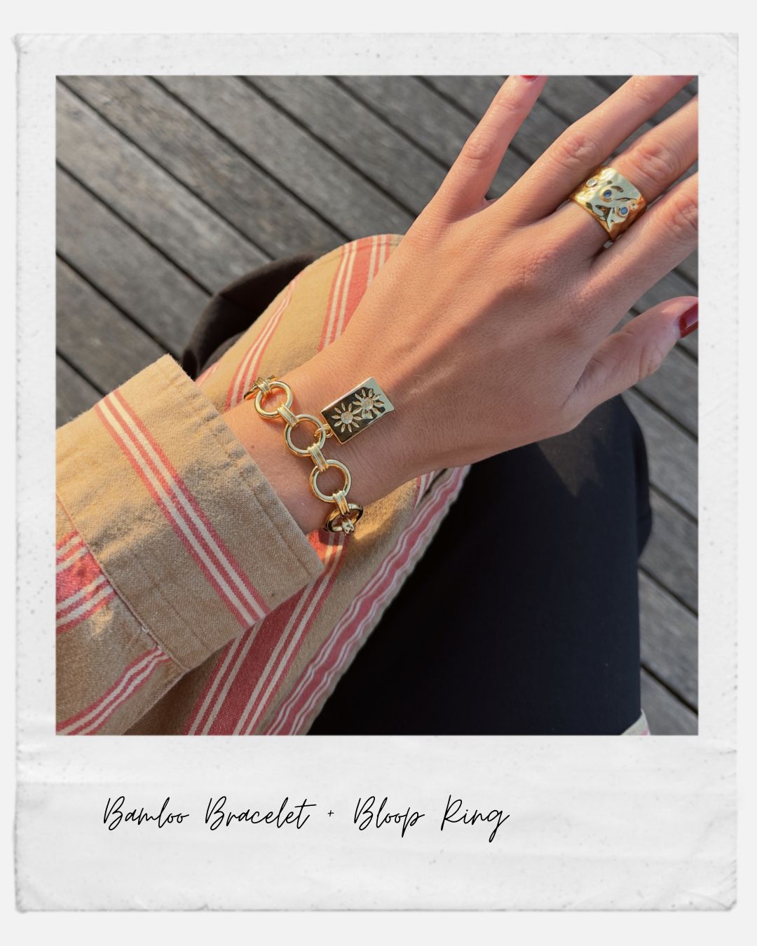 Bloop Gold Ring