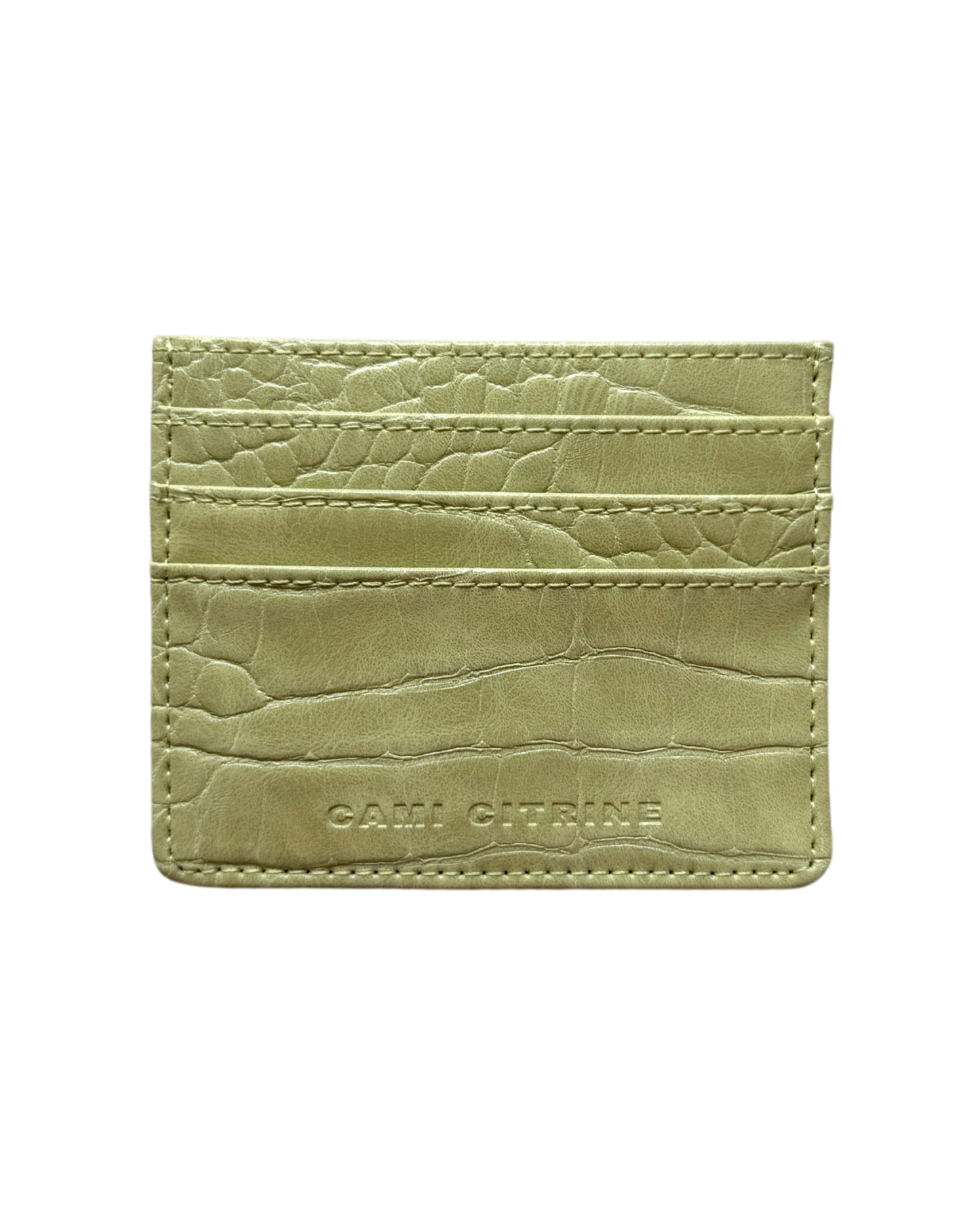 Card Wallet - Croc