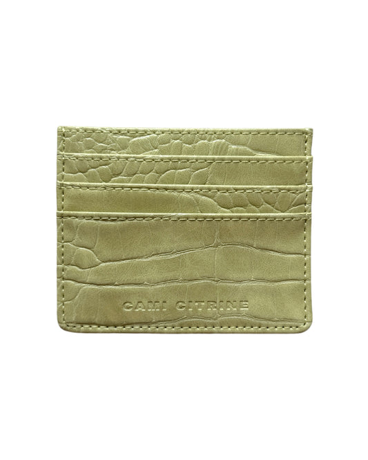 Card Wallet - Croc