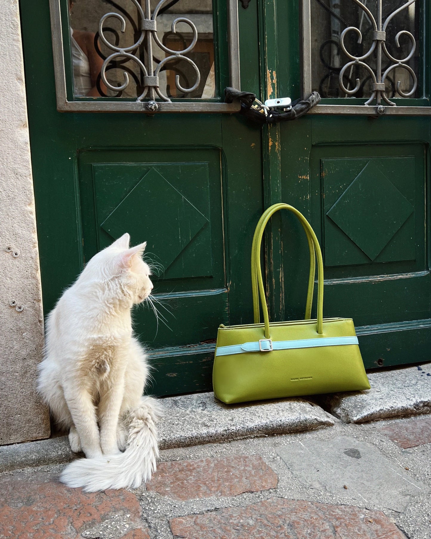 Slimm Green Handbag