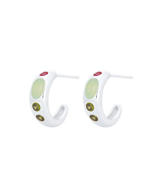 Zozo Silver Earrings (pre-order)
