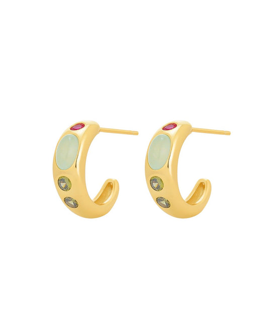 Zozo Gold Earrings