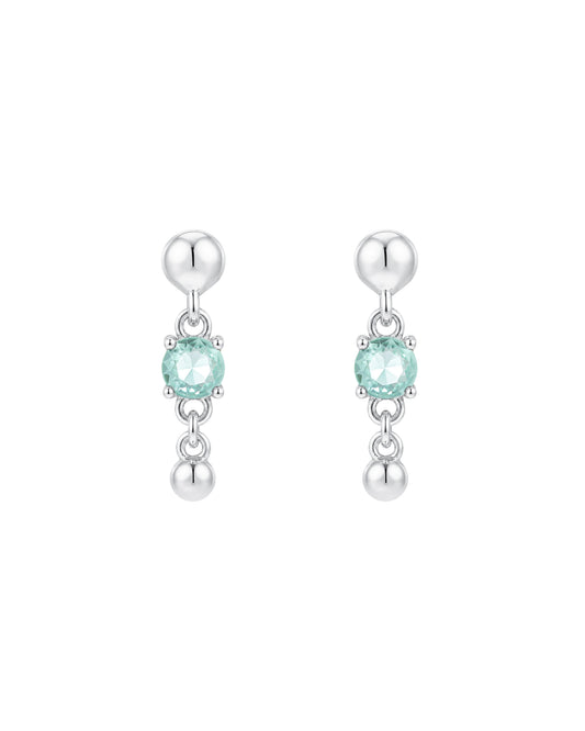 Luz Silver Earrings
