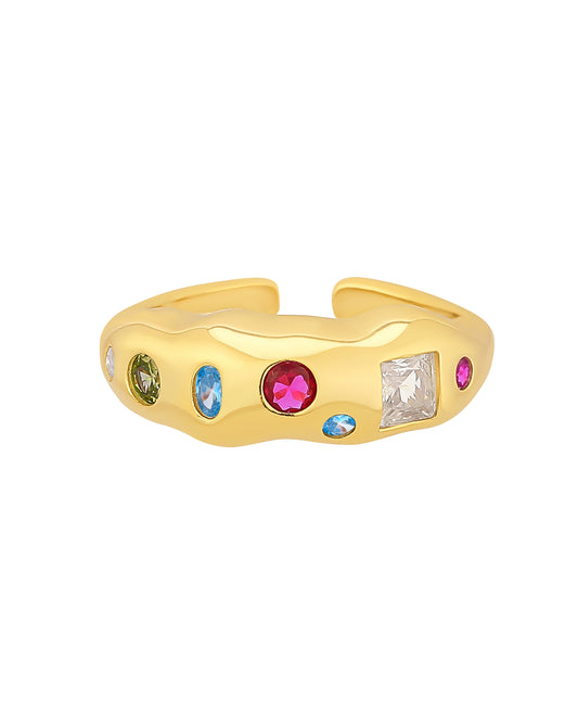 Mosaic Gold Ring