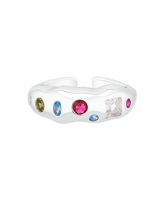 Mosaic Silver Ring