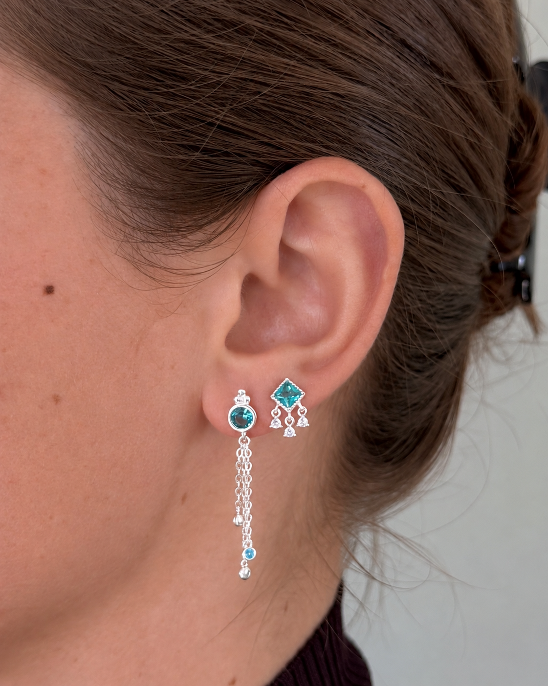 Pia Silver Earrings