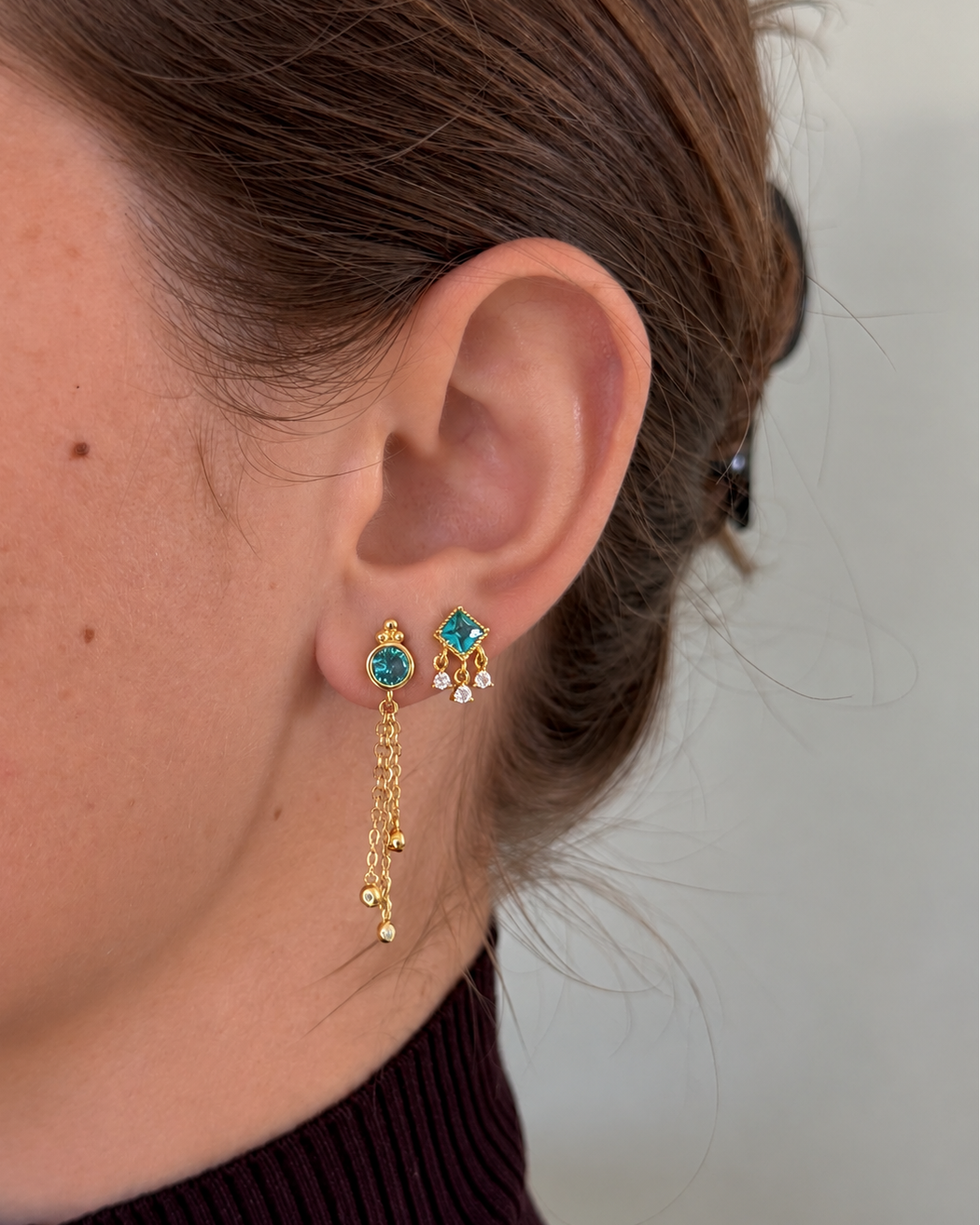 Pia Gold Earrings