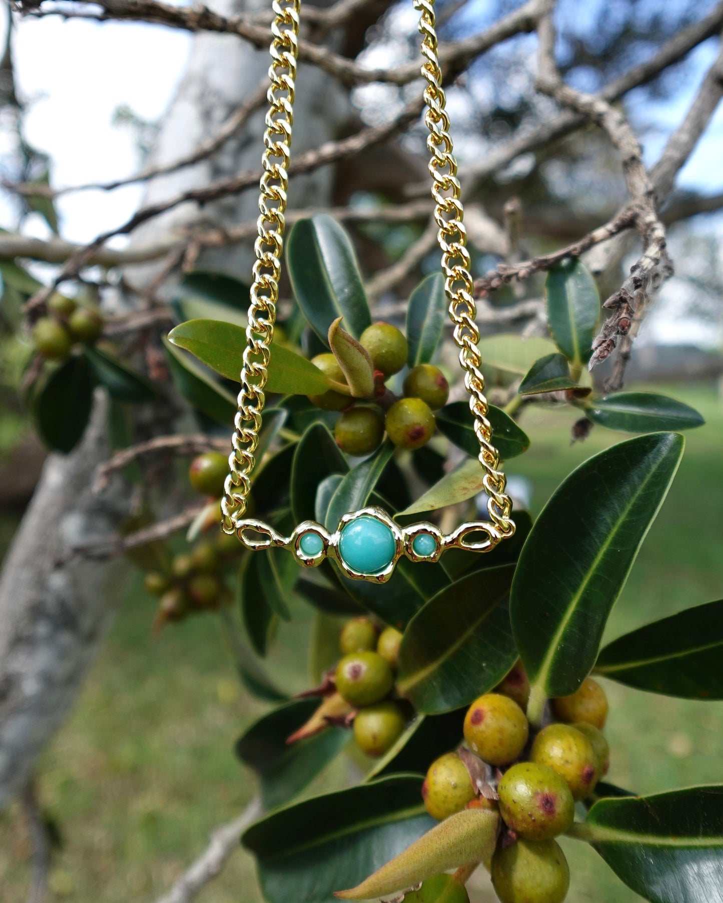 Luster Gold Necklace