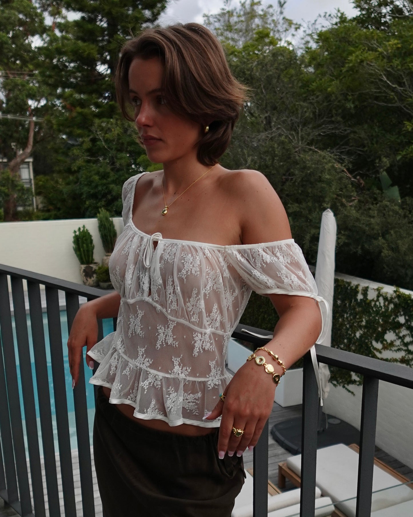 Glossy Gold Bracelet