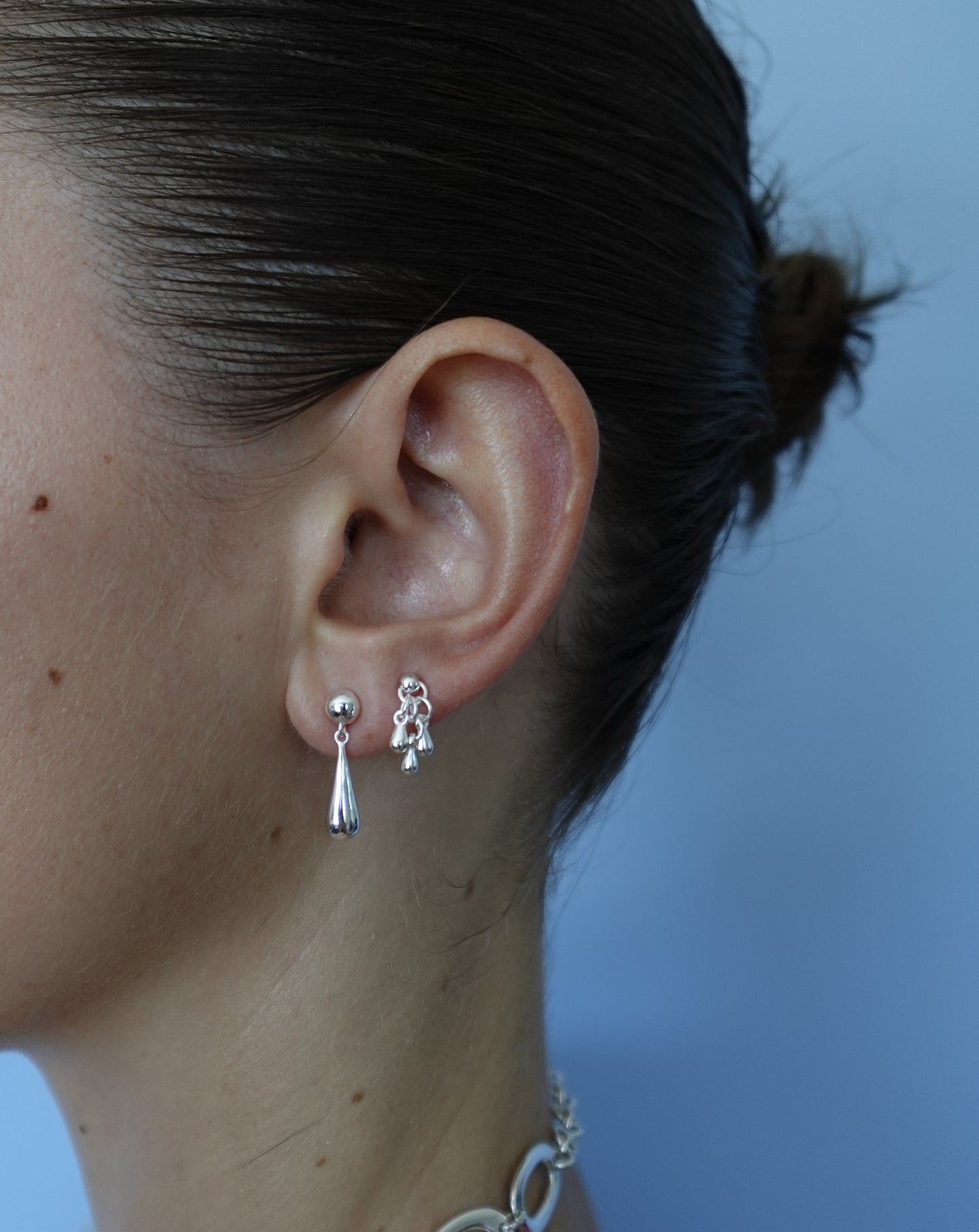 Tinz Silver Earrings