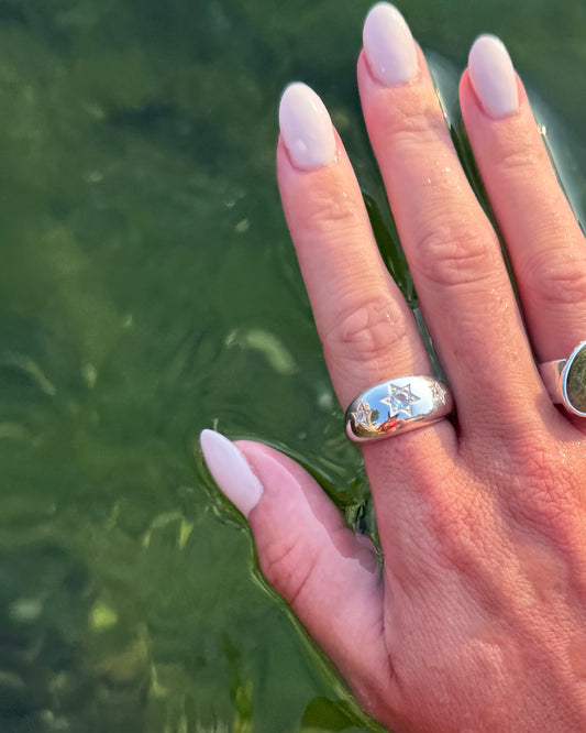 Babs Silver Ring