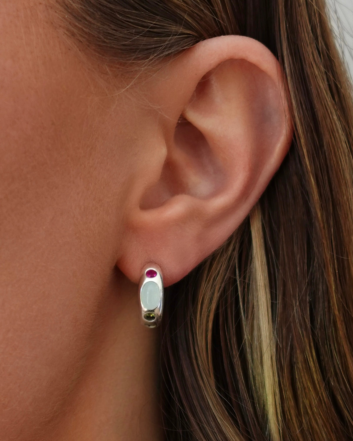 Zozo Silver Earrings