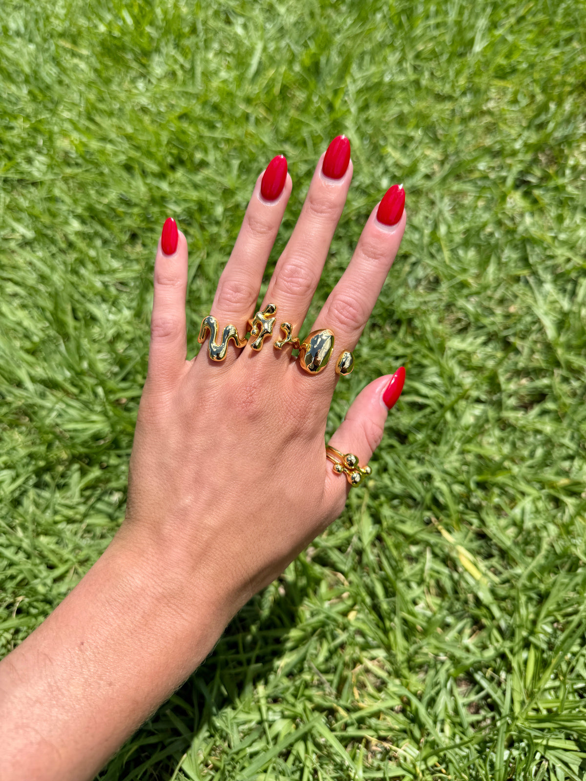 Orbi Gold Ring