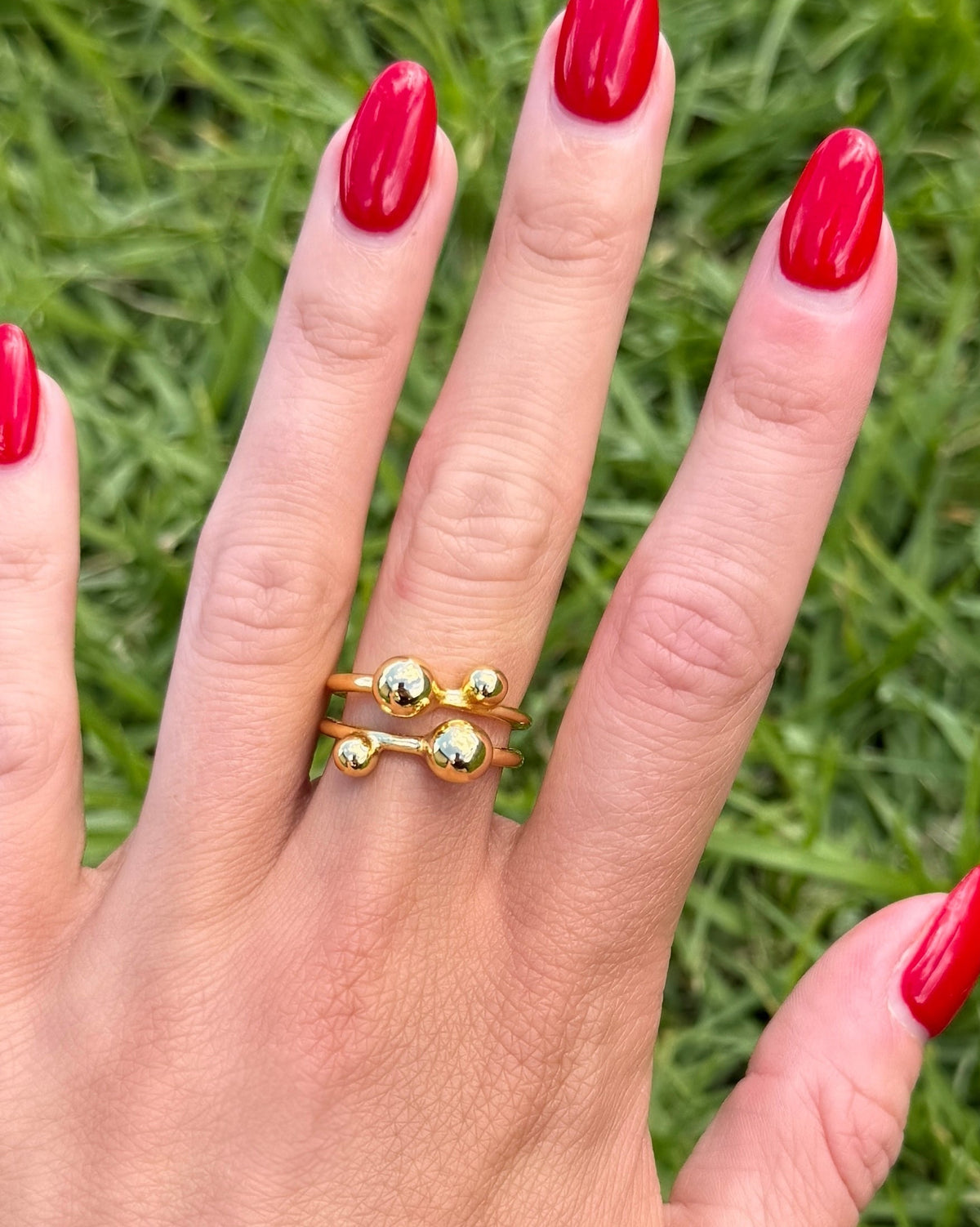 Orbi Gold Ring