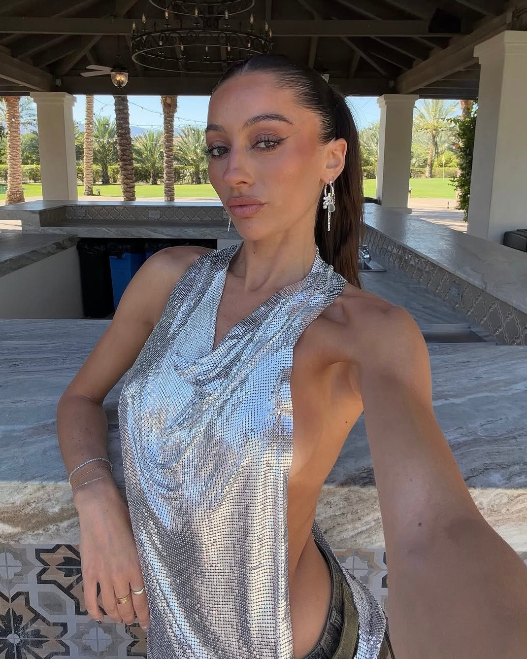 Cielo Silver Earrings