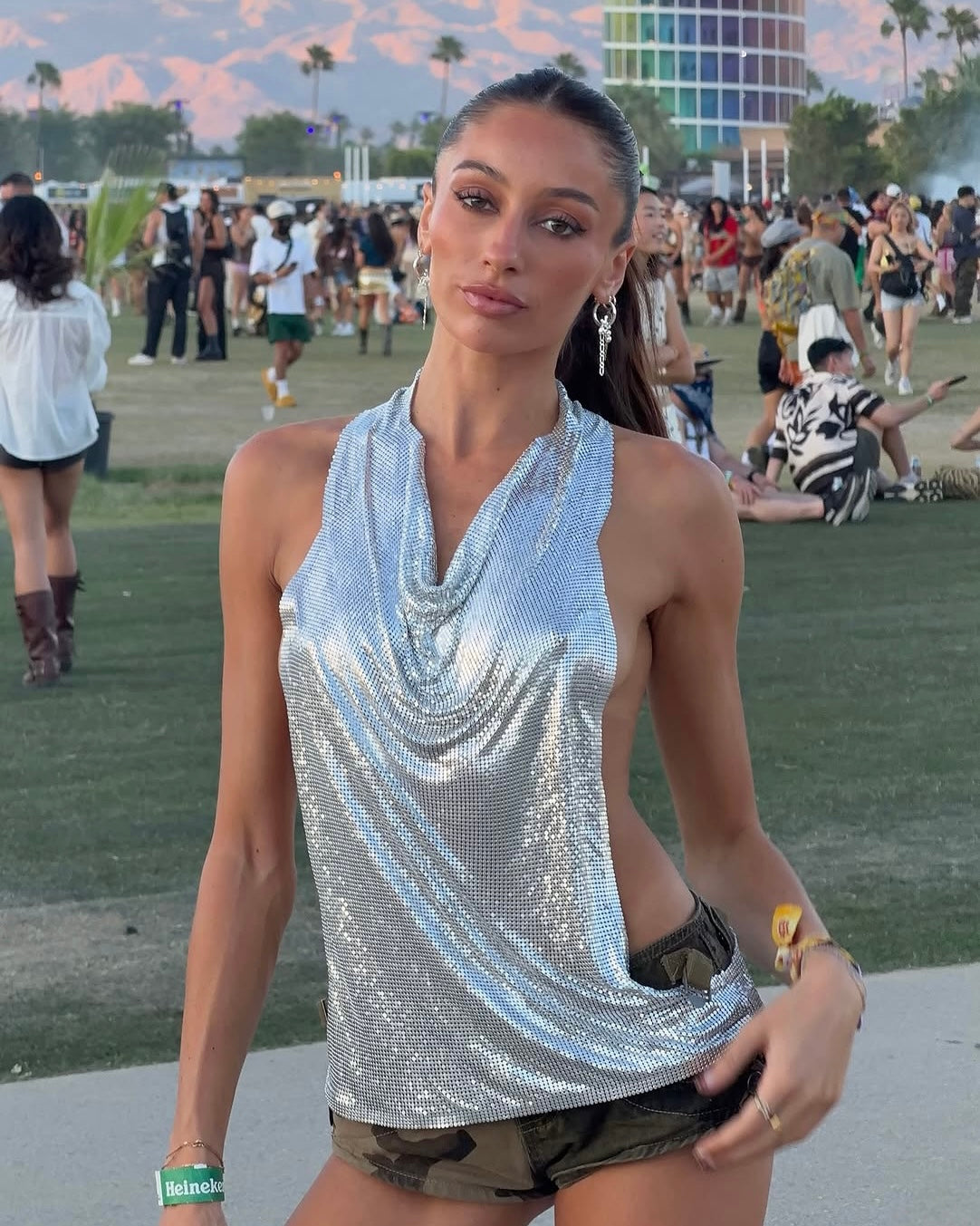 Cielo Silver Earrings