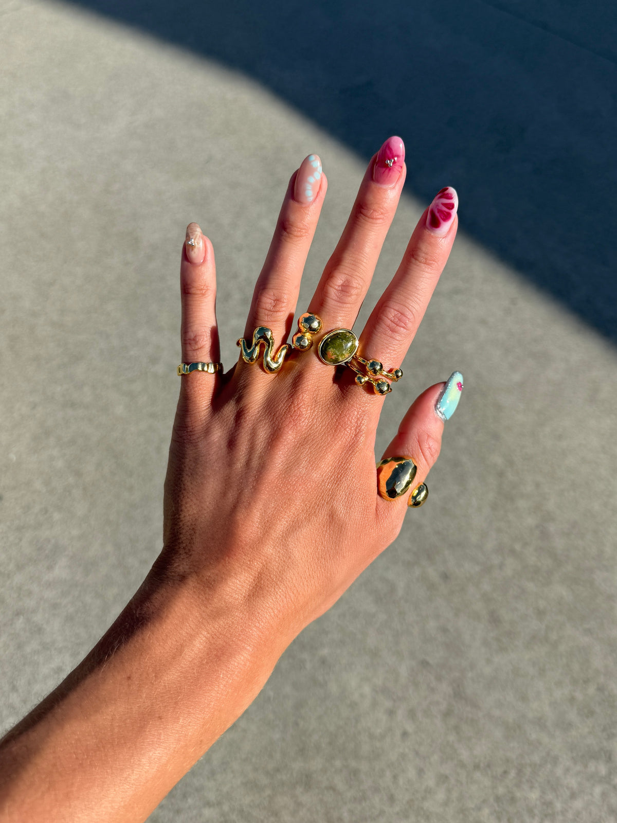 Orbi Gold Ring
