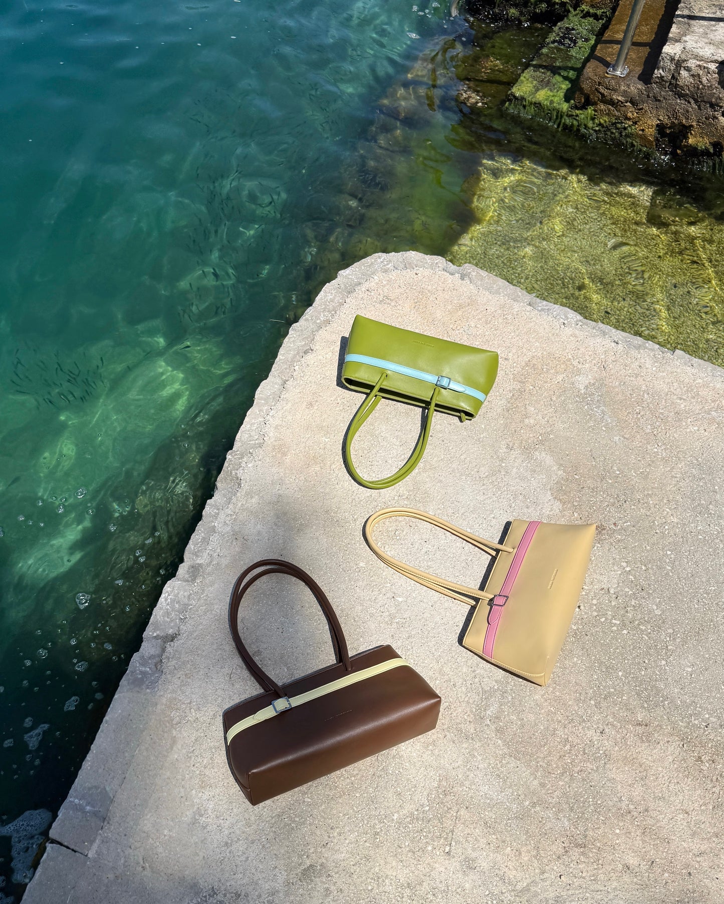 Slimm Green Handbag