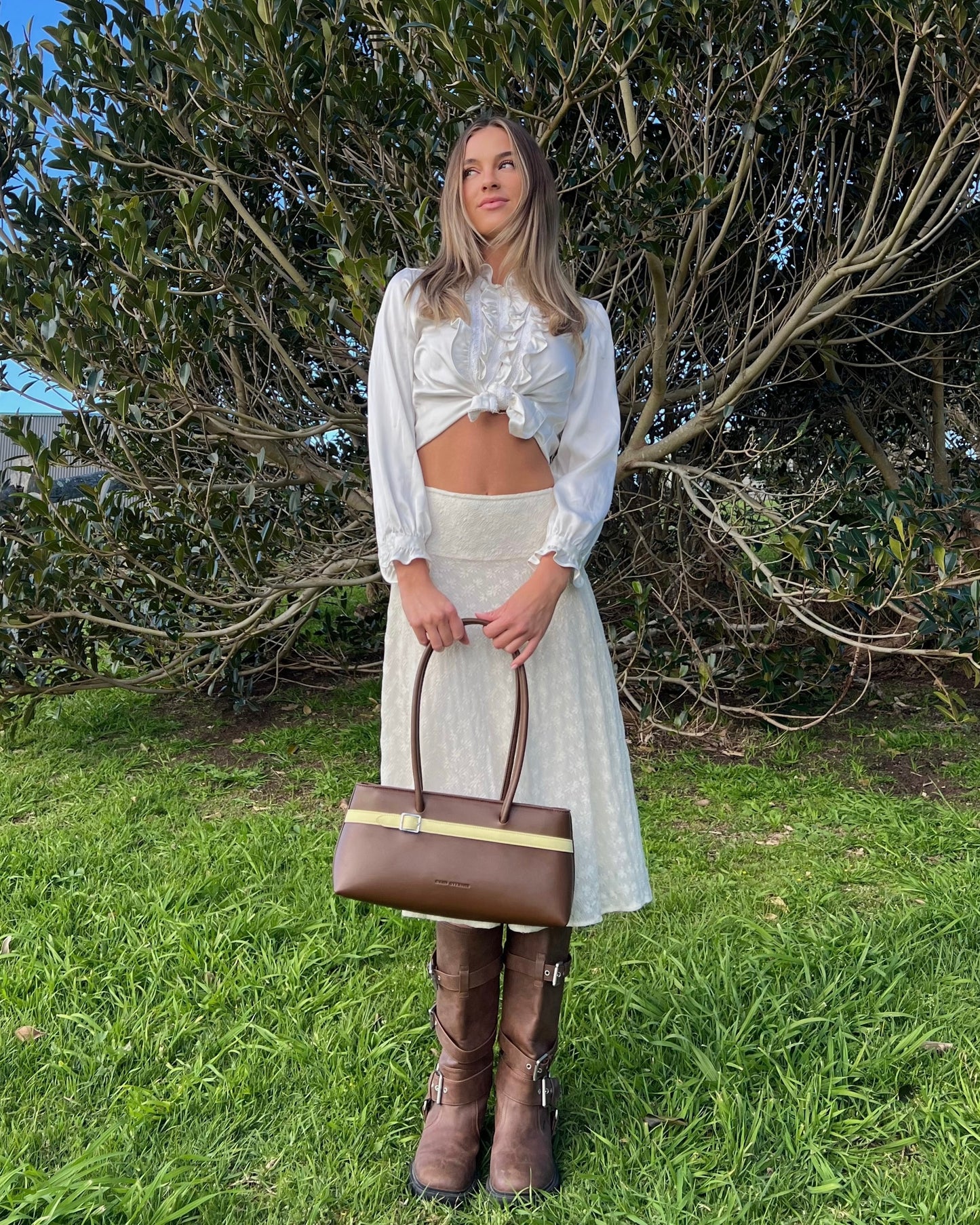 Slimm Choc Handbag