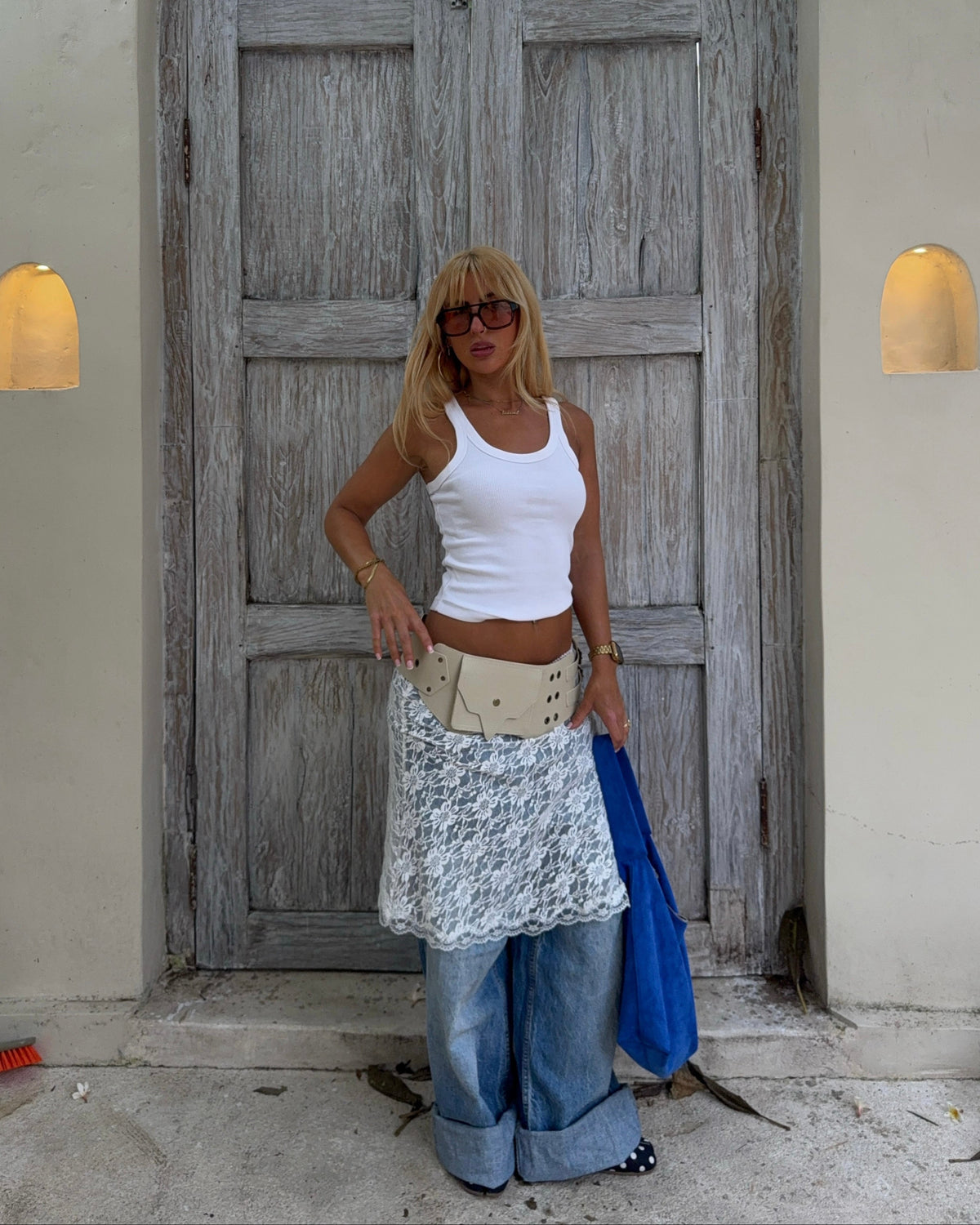 Herbie Cobalt Handbag