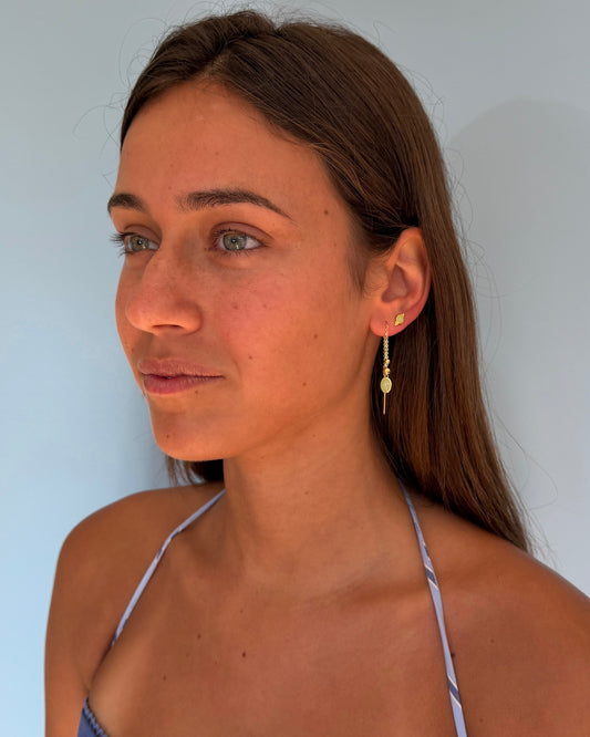 Veil Gold Earrings