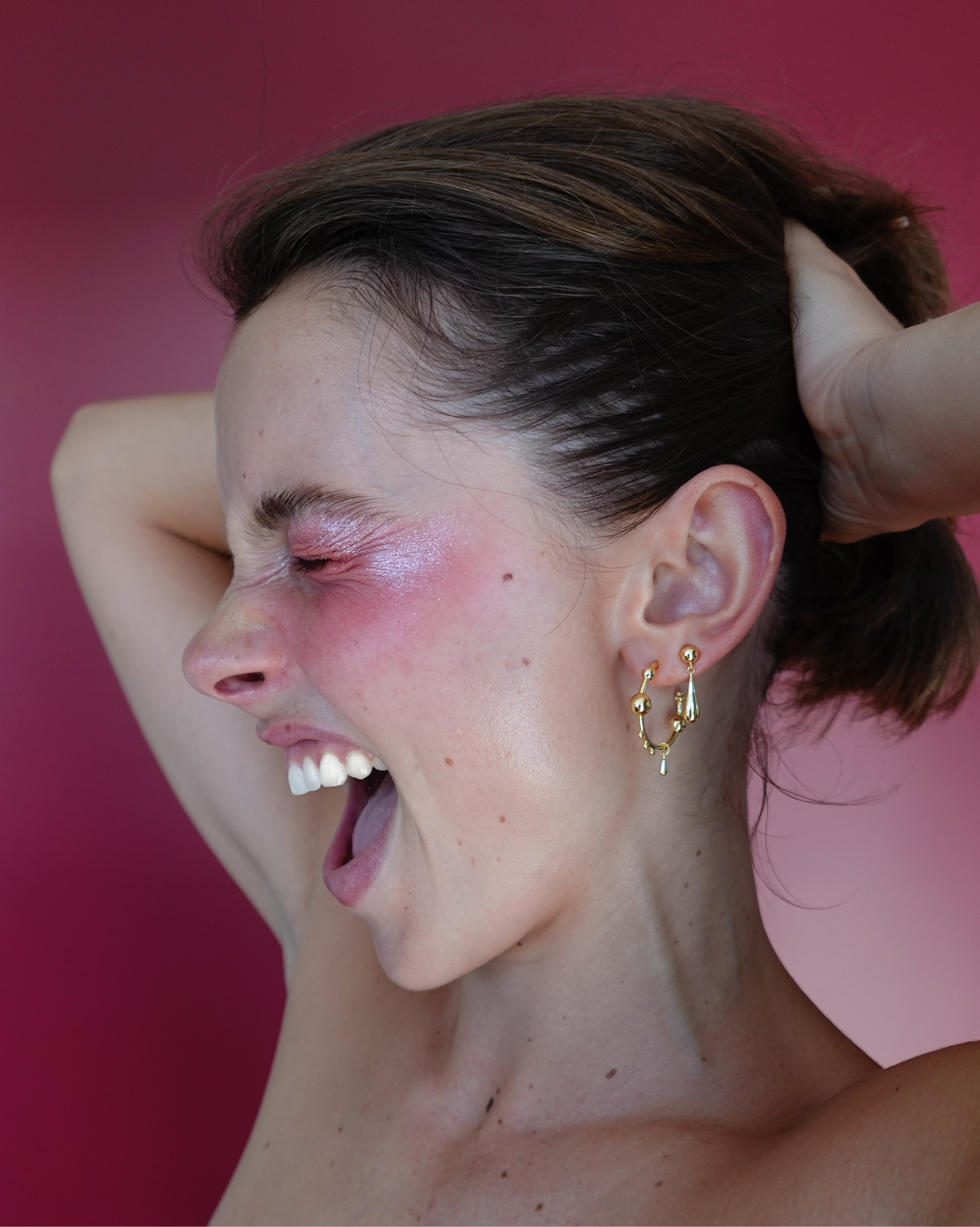 Orbit Gold Earrings