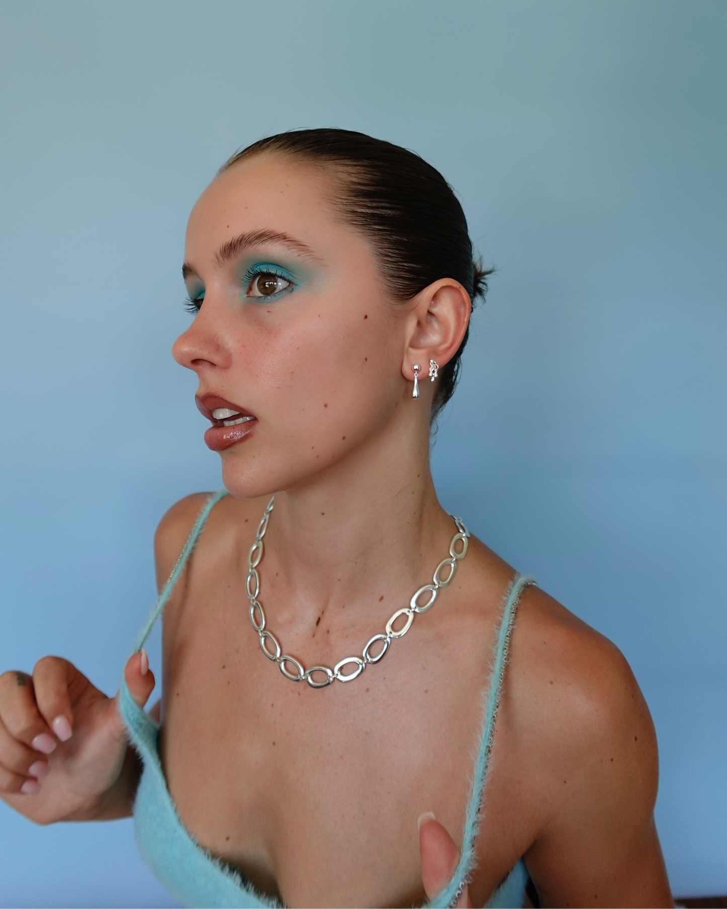 Tinz Silver Earrings