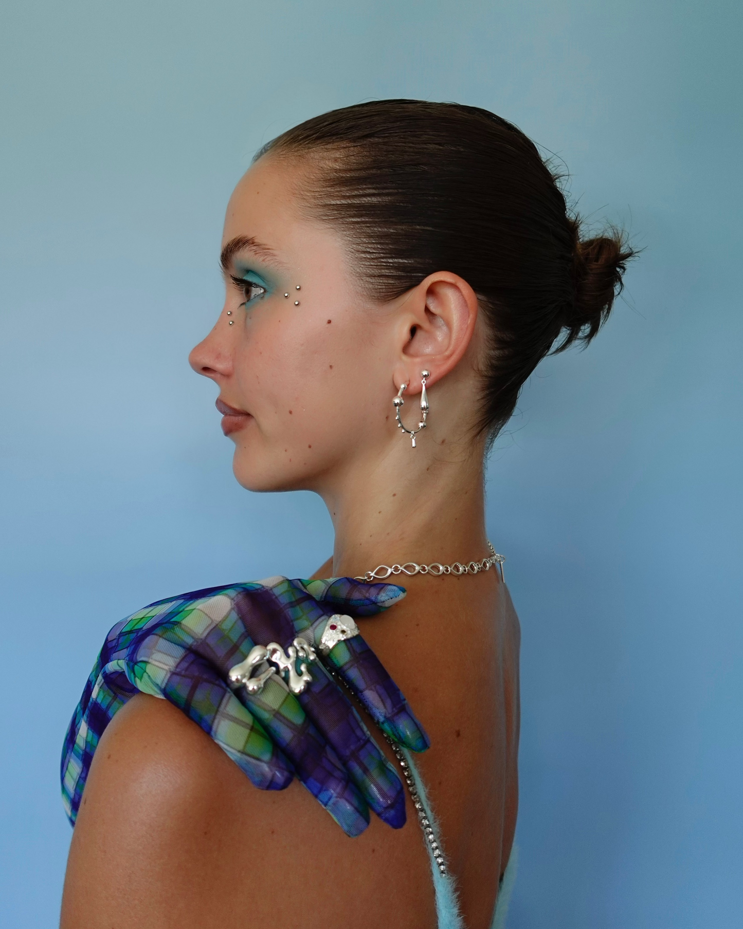 Orbit Silver Earrings