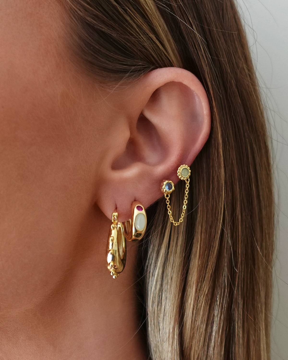 Olla Gold Earrings