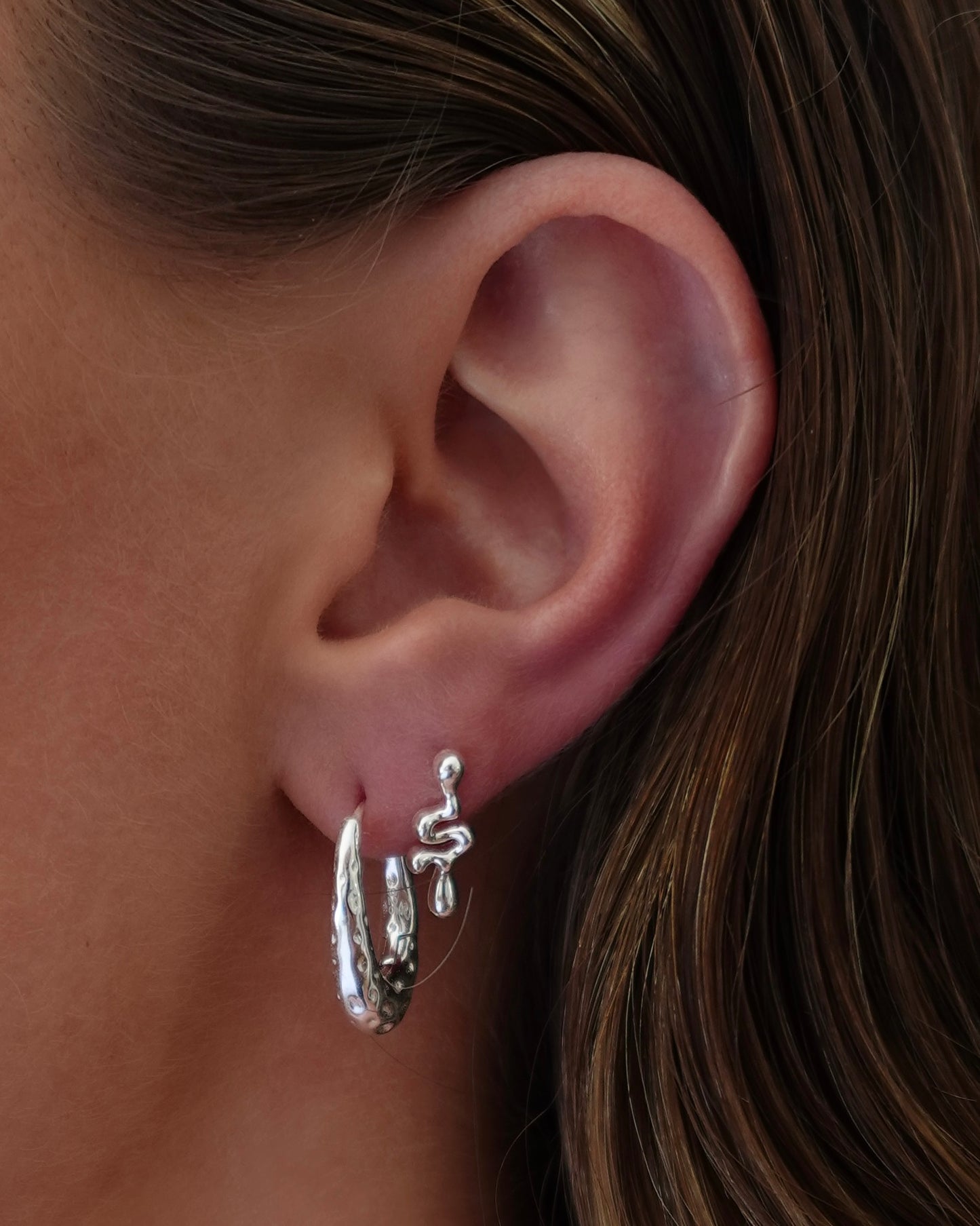 Tishy Silver Earrings