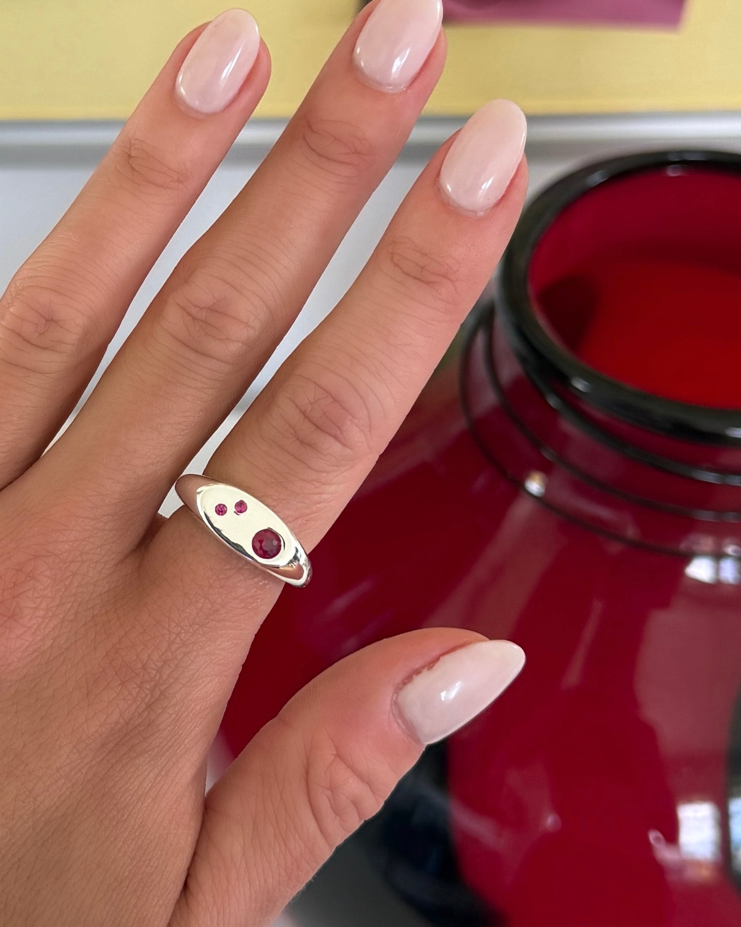 Silk Silver Ring