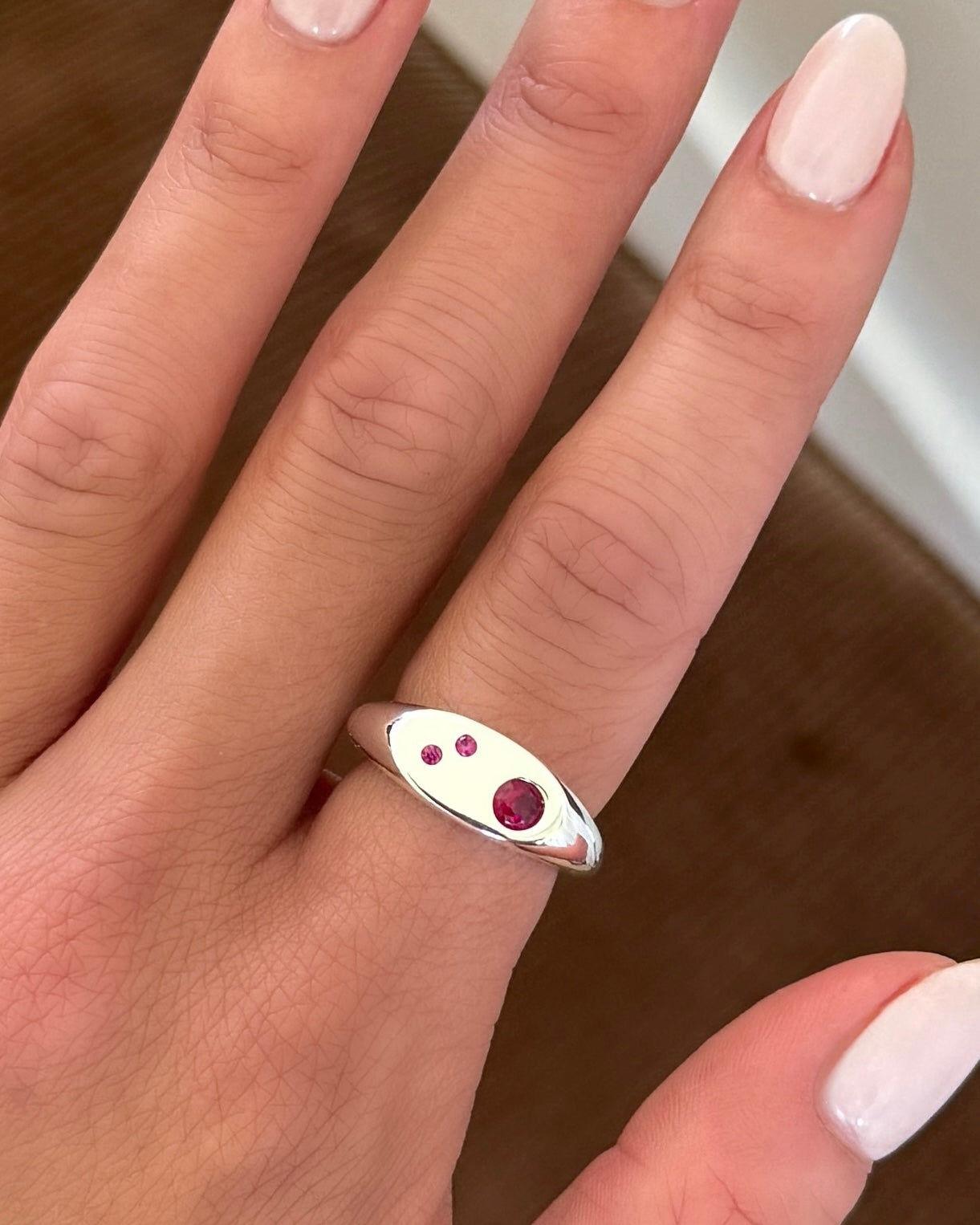 Silk Silver Ring