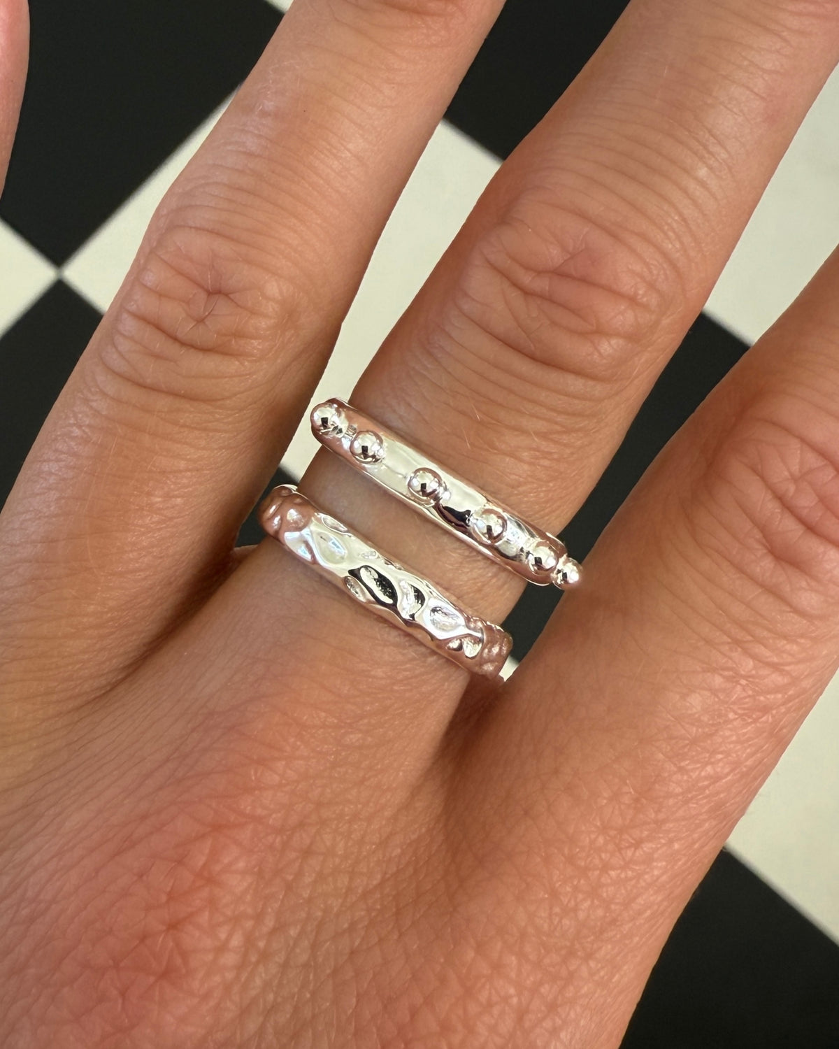 Whirl Silver Ring