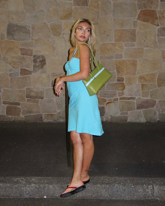 Slimm Green Handbag