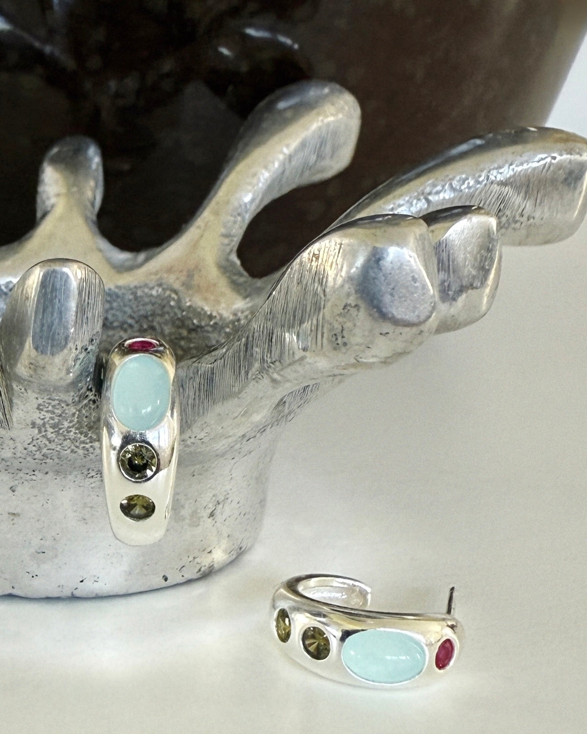 Zozo Silver Earrings