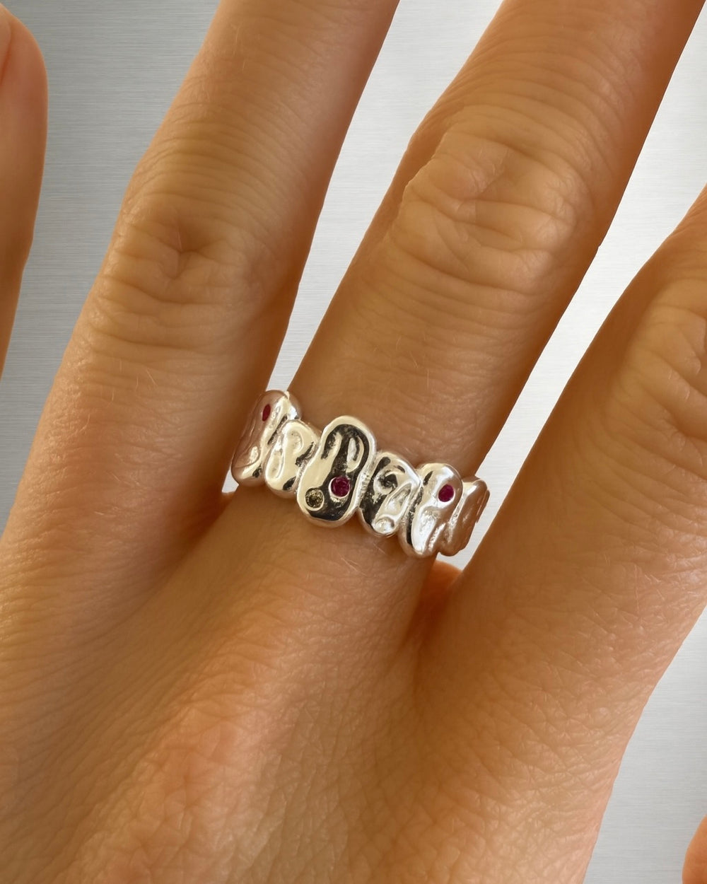 Selka Silver Ring