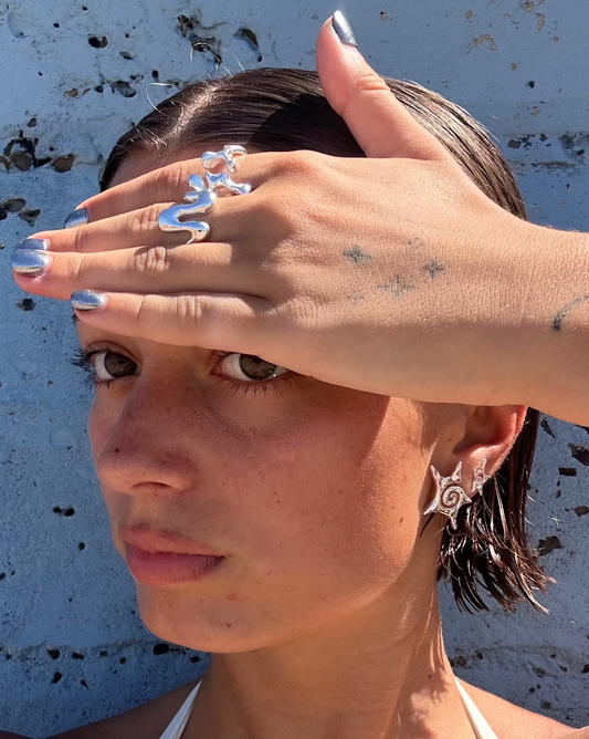 Whooshi Silver Ring