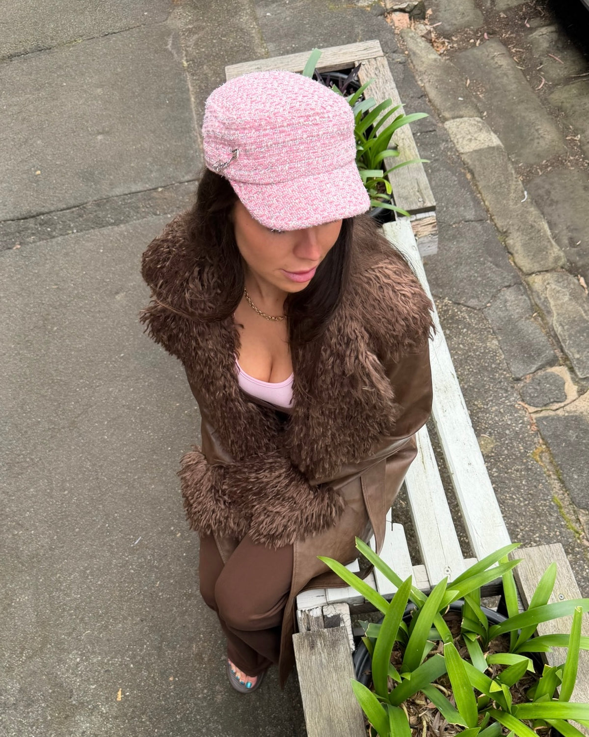 Cami Cap Pink