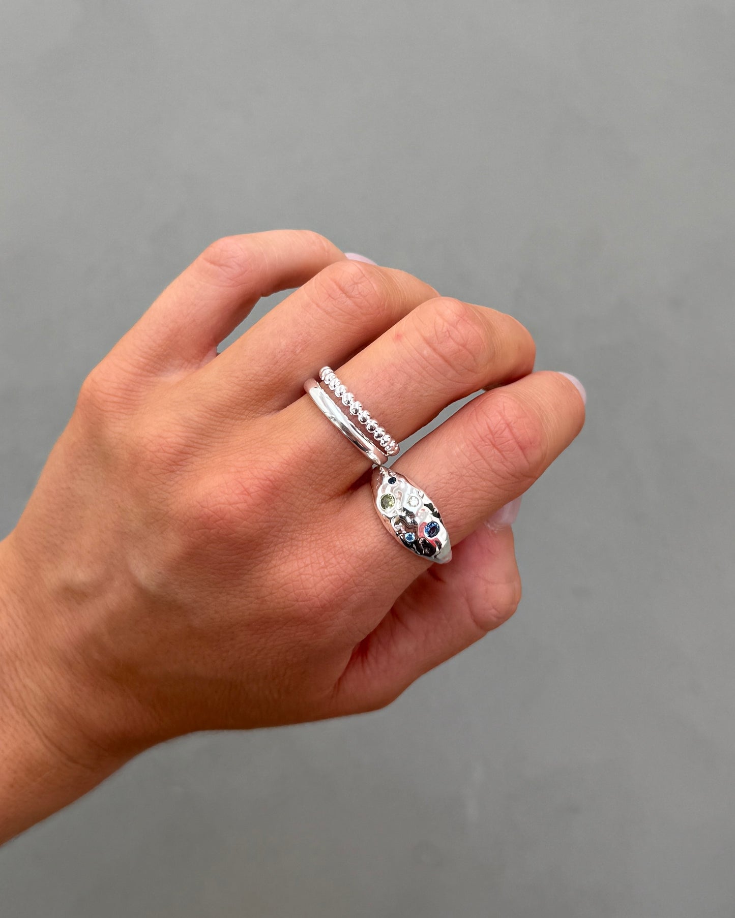 Lullaby Silver Ring