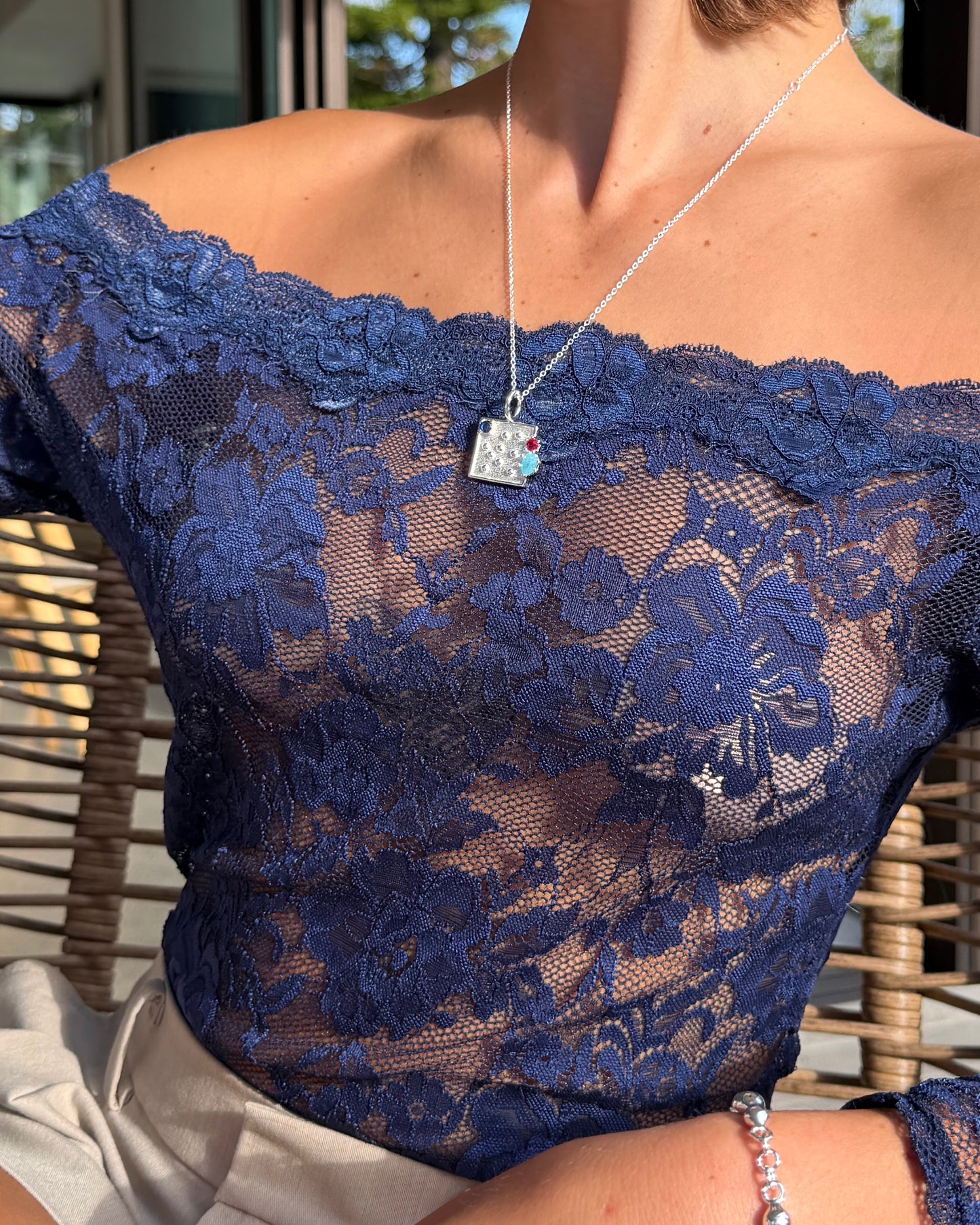 Eloria Silver Necklace