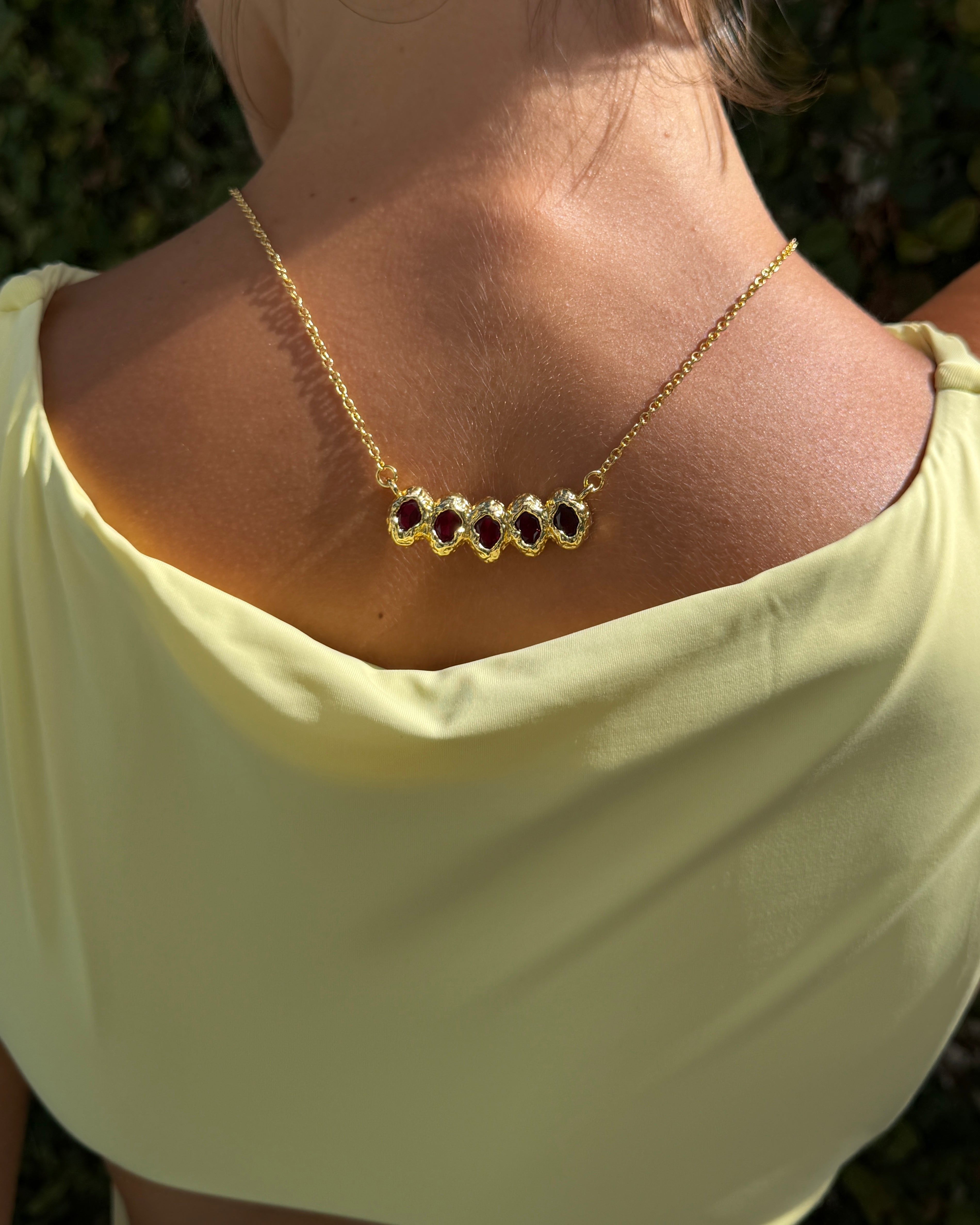 Plinko Gold Necklace