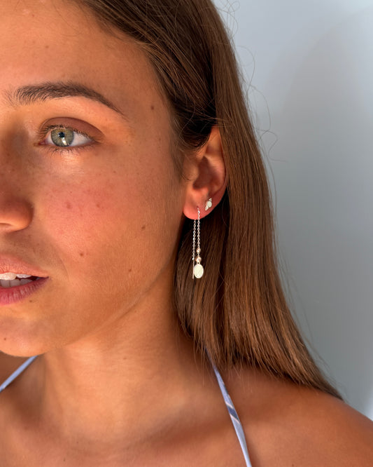 Veil Silver Earrings
