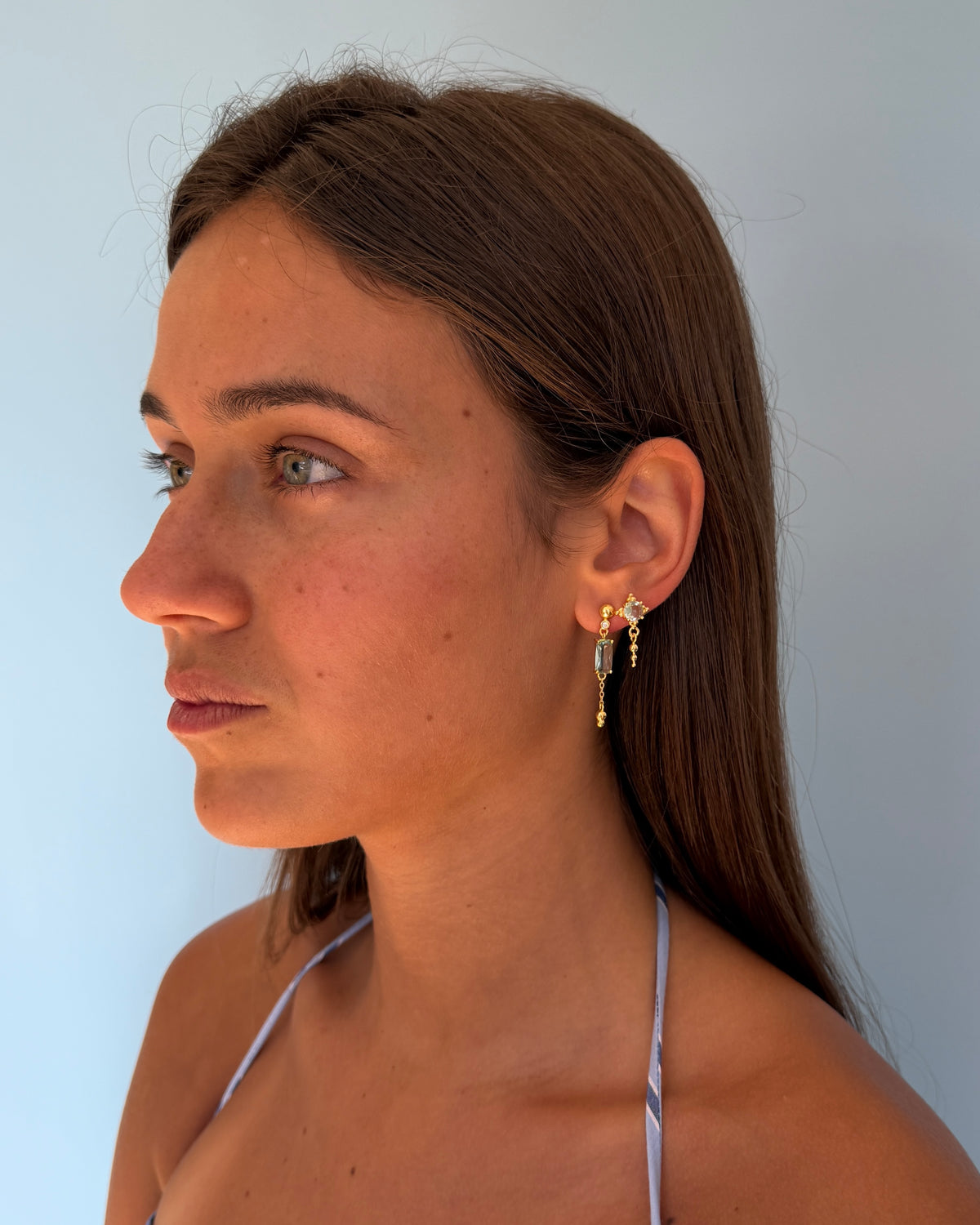 Fleur Gold Earrings