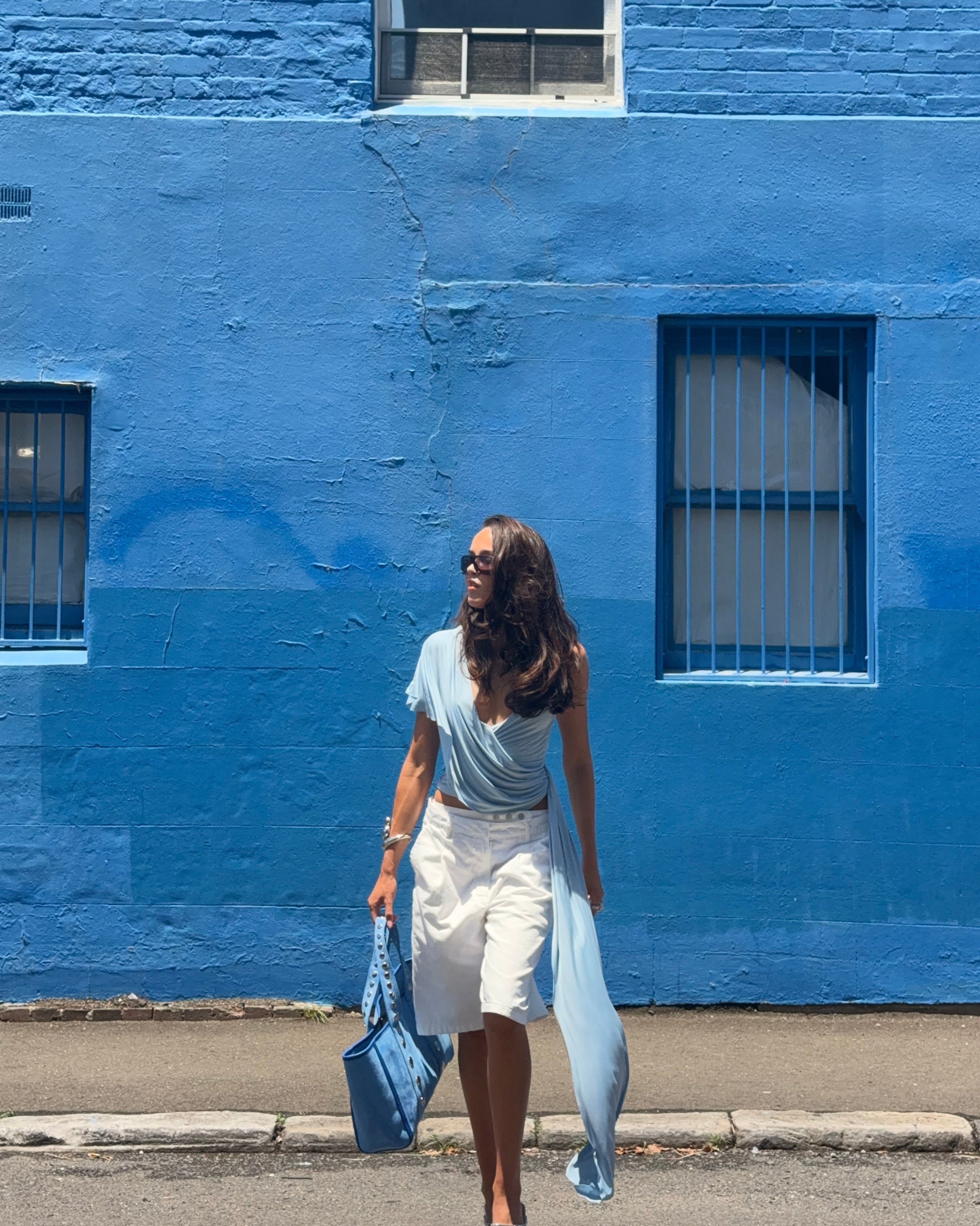 Rubes Blue Handbag